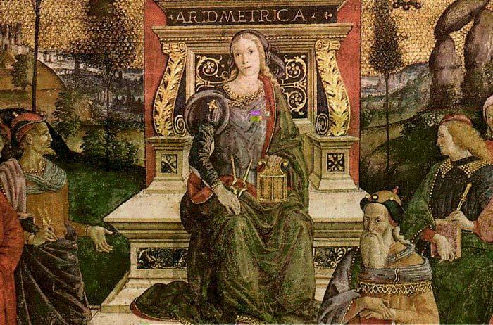 Pinturicchio The Arithmetic oil painting image