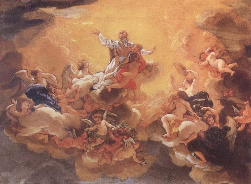 Baciccio The Apotheosis of  St Ignatius France oil painting art