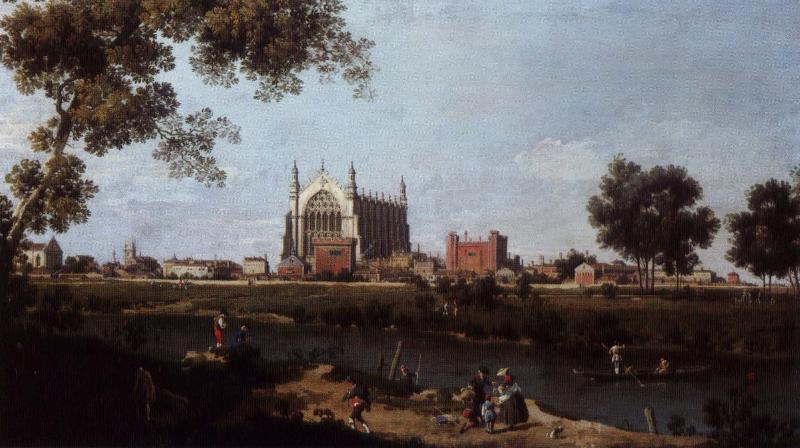Canaletto eto college France oil painting art