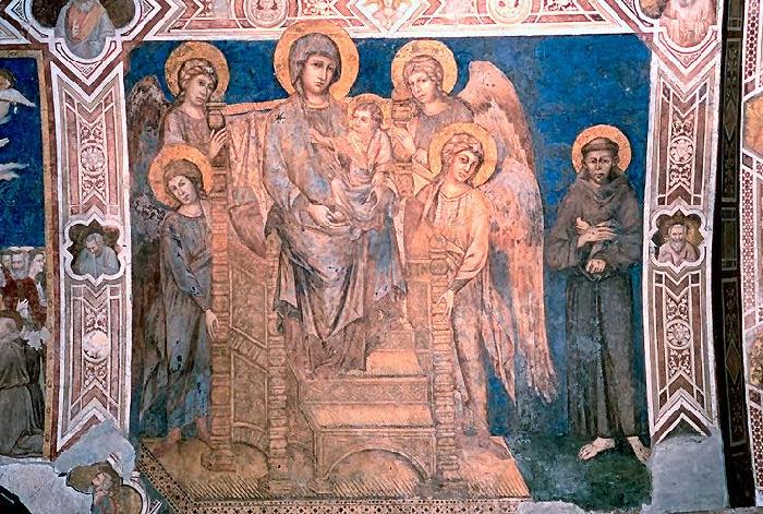 Cimabue The Madonna of St. Francis. oil painting picture