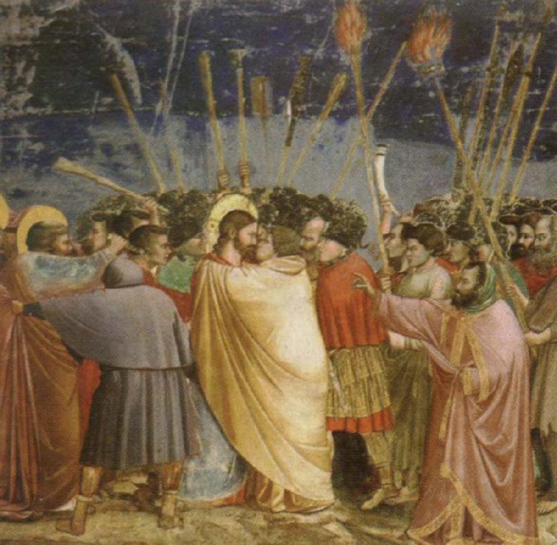 Giotto The Betrayal of Christ France oil painting art