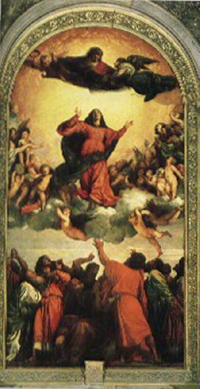 Titian Assumption France oil painting art