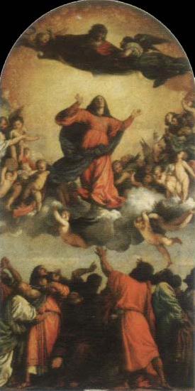 Titian assumption of the virgin France oil painting art