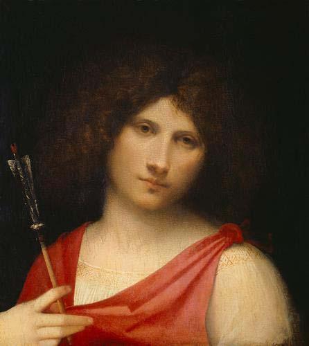 Giorgione Young Man with Arrow oil painting picture