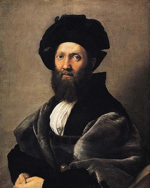 Raphael Portrait of Baldassare Castiglione oil painting image