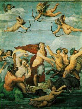 Raphael his only major mythology France oil painting art
