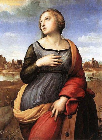 Raphael Saint Catherine of Alexandria, oil painting picture