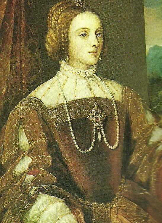 Titian isabella of portugal oil painting picture