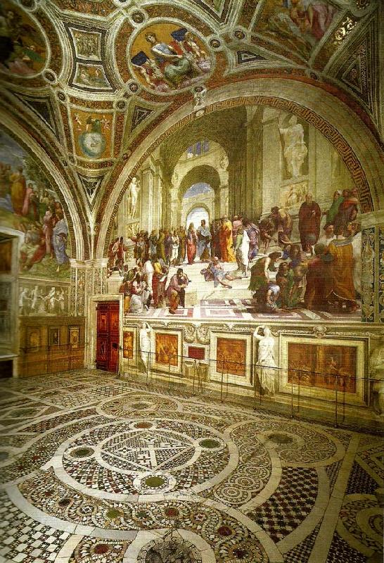 Raphael stanza della segnatura oil painting image