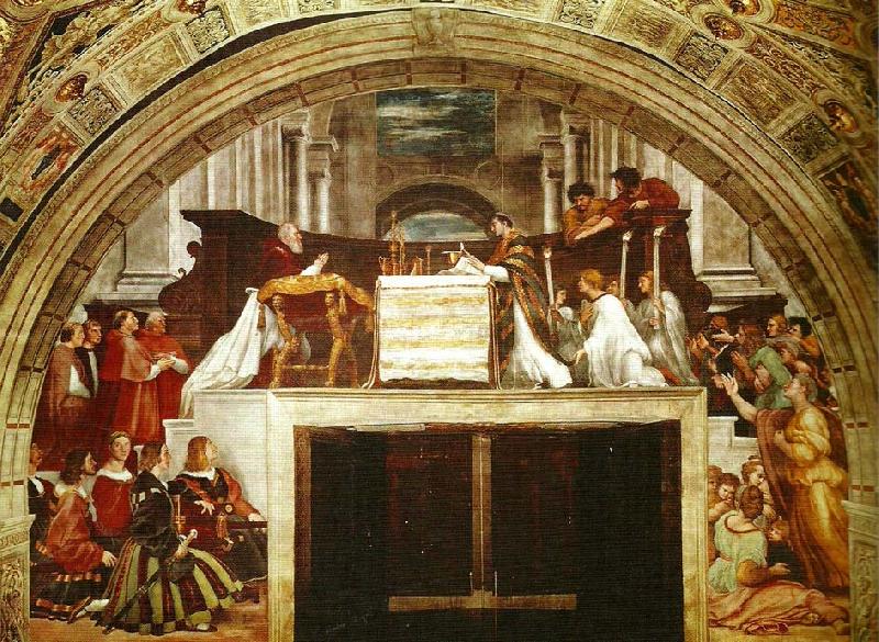 Raphael mass at bolsena oil painting image