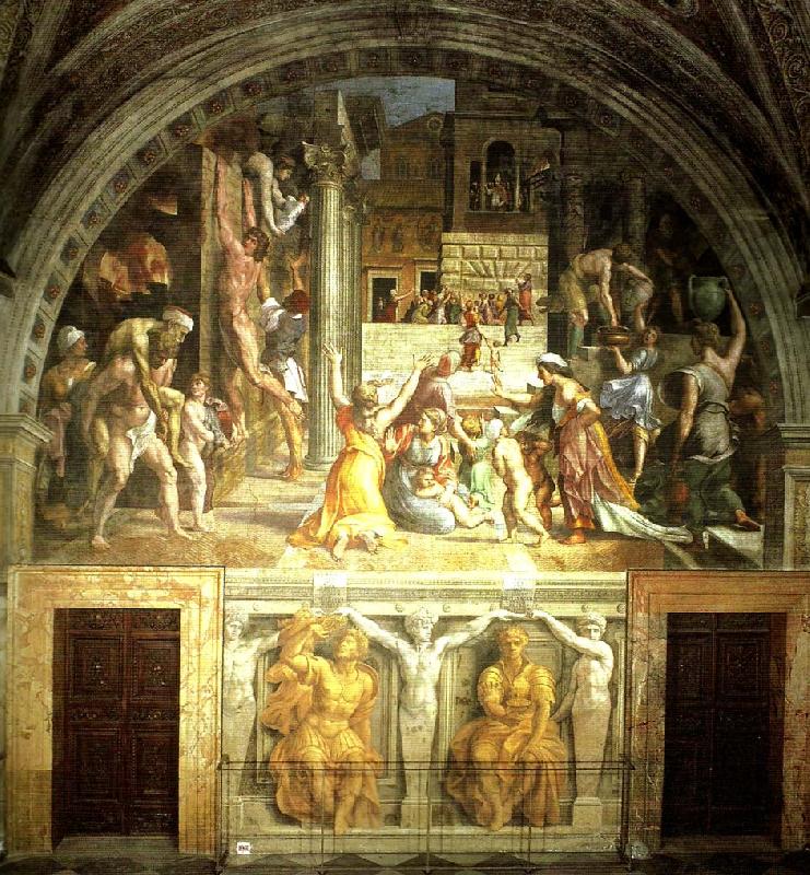 Raphael raphael in rome- in the service of the pope oil painting picture