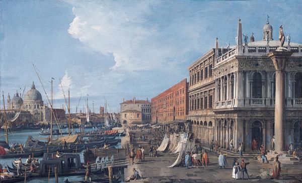 Canaletto The Molo Venice France oil painting art