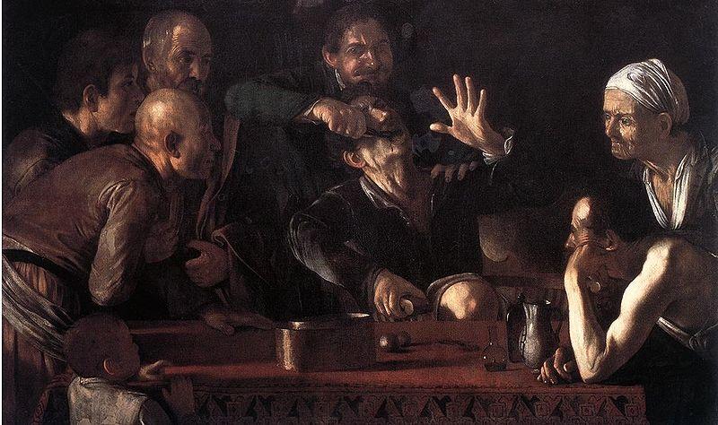 Caravaggio The Tooth Drawer oil painting picture