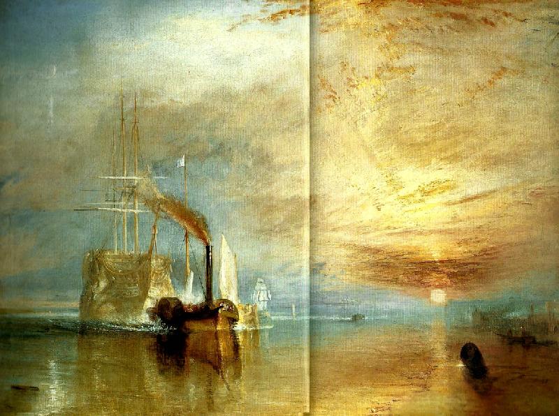J.M.W.Turner the fighting temeraire oil painting image