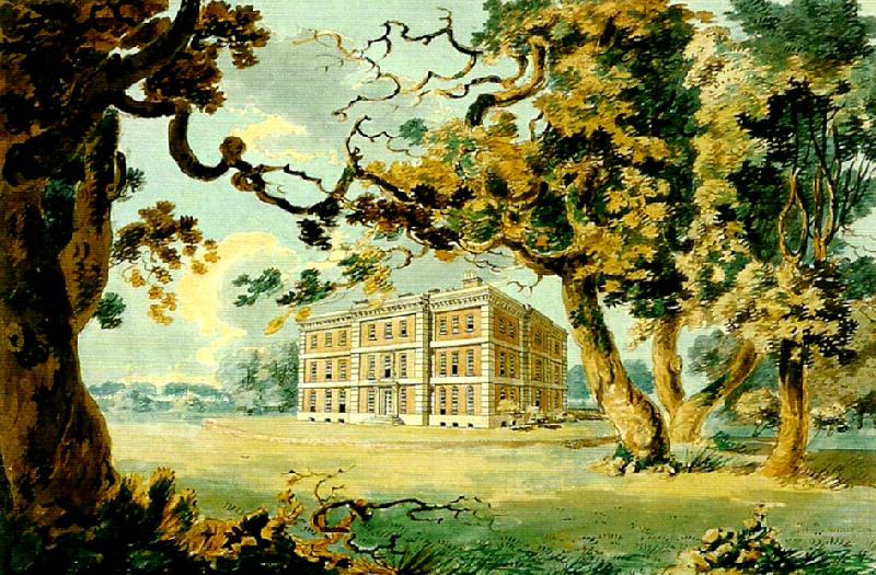 J.M.W.Turner radley hall from the south east France oil painting art