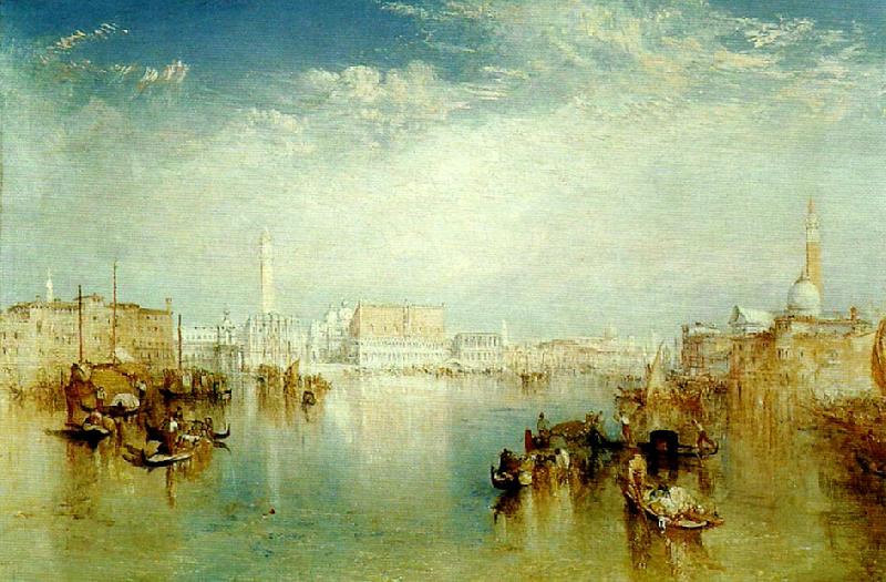 J.M.W.Turner ducal palace France oil painting art