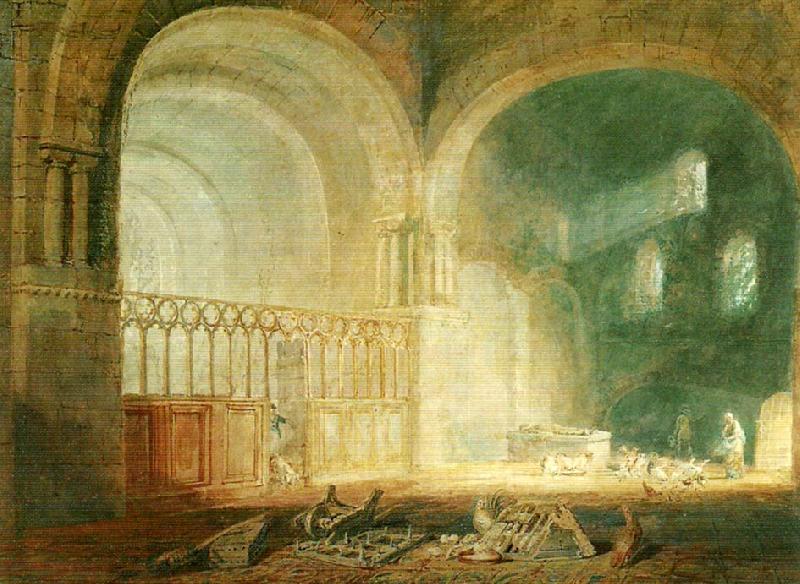 J.M.W.Turner trancept of ewenny priory France oil painting art