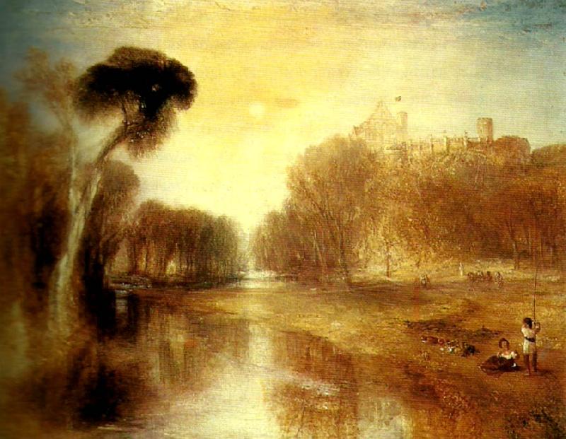 J.M.W.Turner schloss rosenau, oil painting image