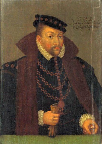 Anonymous Portrait of Johann Casimir von Pfalz-Simmern France oil painting art