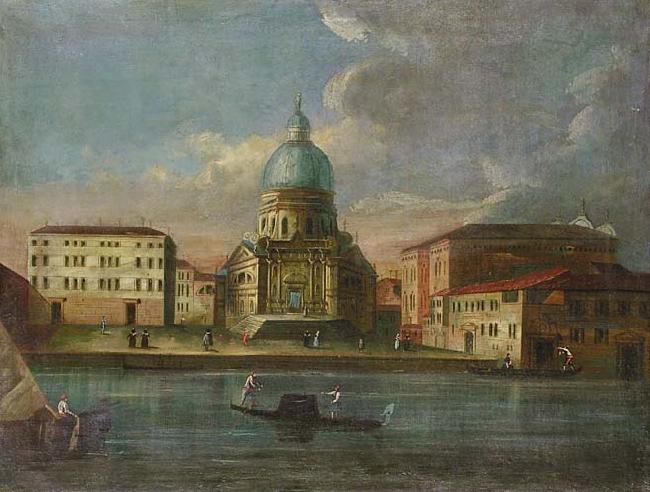 Anonymous Santa Maria della Salute oil painting image