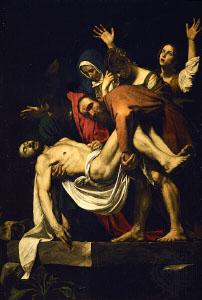 Caravaggio The Deposition of Christ oil painting image