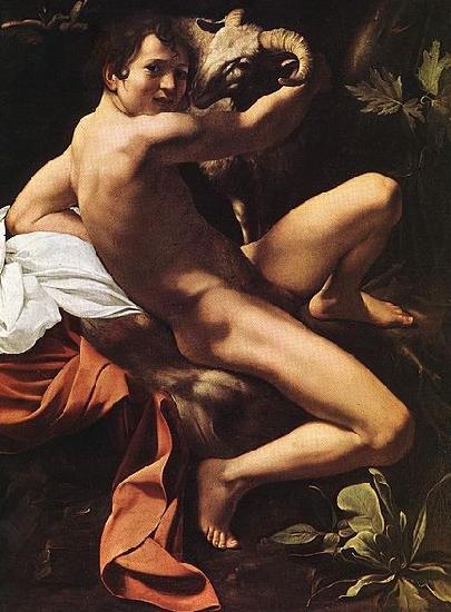 Caravaggio Youth with a Ram oil painting image