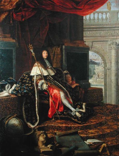 Testelin,Henri Portrait of Louis XIV of France oil painting image