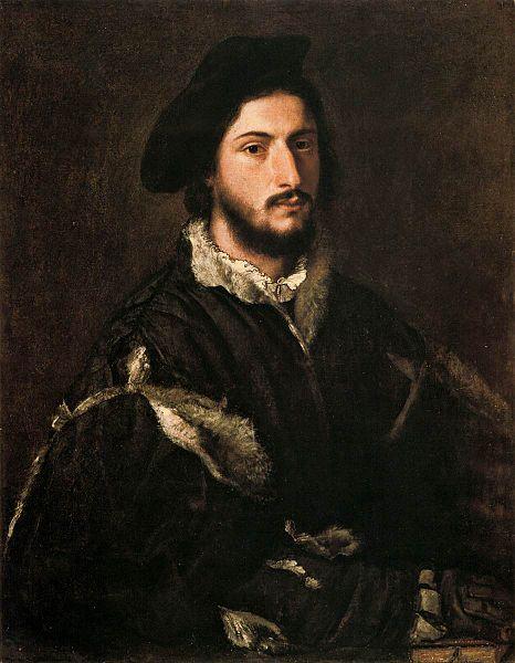 Titian Portrat des Vicenzo Mosti France oil painting art