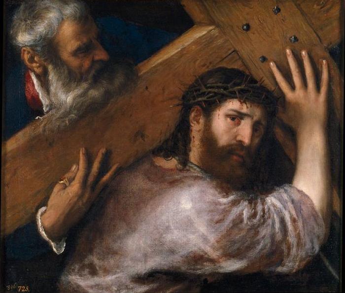 Titian Christ Carrying the Cross France oil painting art