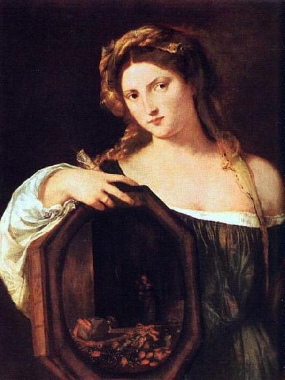 Titian Profane Love - Vanity France oil painting art