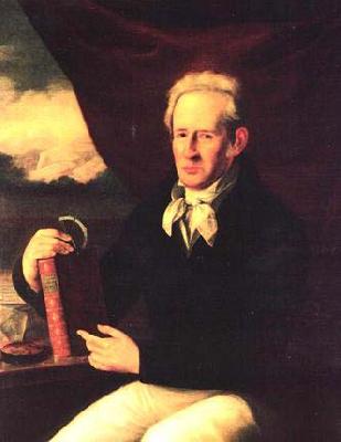 Anonymous Portrait of Andres Manuel del Rio Spanish-Mexican geologist and chemist. oil painting image