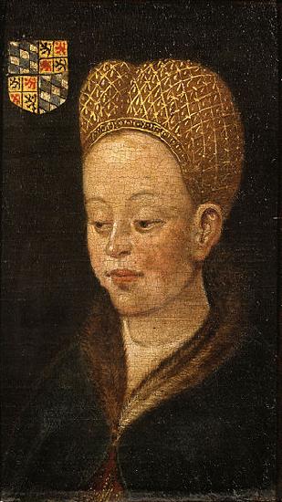 Anonymous Portrait of Margaret of Bavaria oil painting image