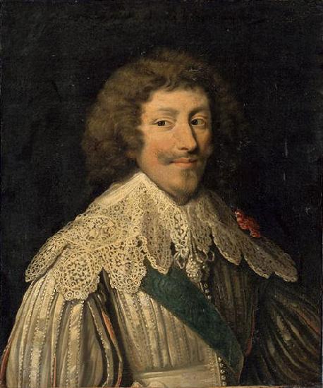 Anonymous Portrait of Henri II, duc de Montmorency France oil painting art