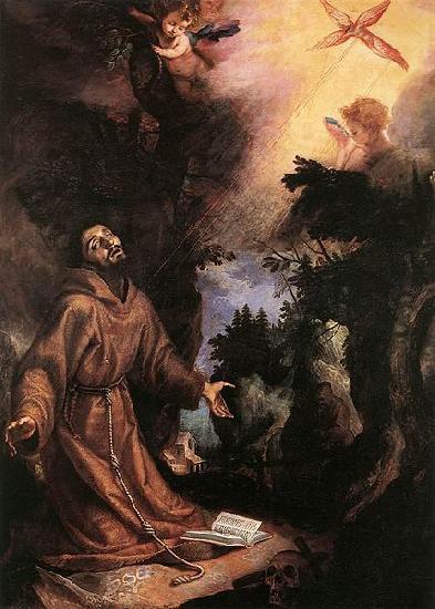 CIGOLI St Francis Receives the Stigmata France oil painting art