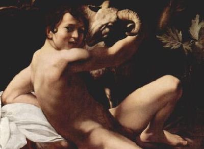 Caravaggio Johannes der Taufer oil painting image