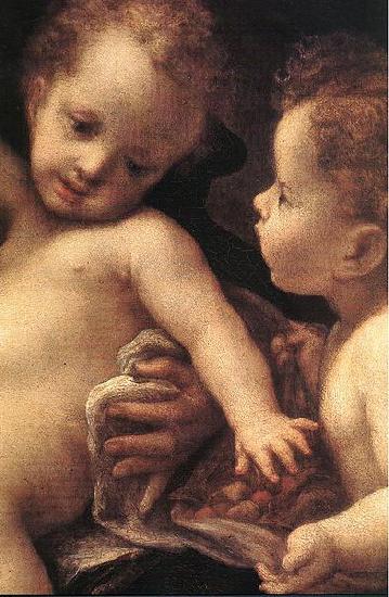 Correggio Virgin and Child with an Angel oil painting image