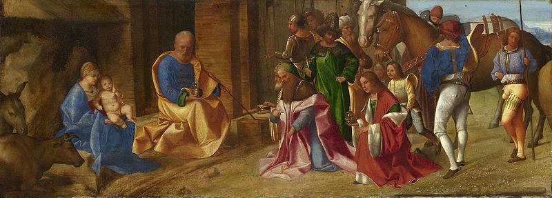 Giorgione The Adoration of the Kings oil painting picture