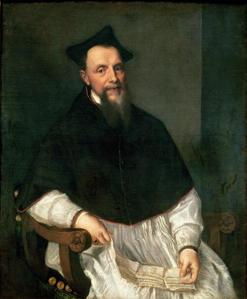 Titian Ritratto di Ludovico Beccadelli oil painting picture