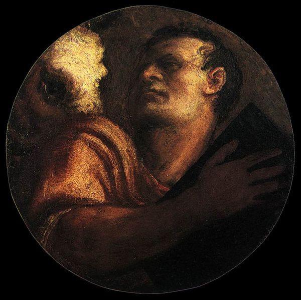 Titian St Luke oil painting image