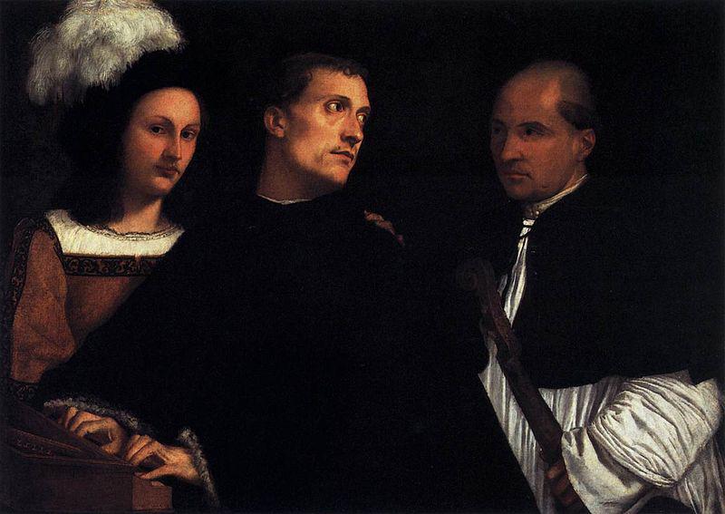 Titian Das Konzert France oil painting art