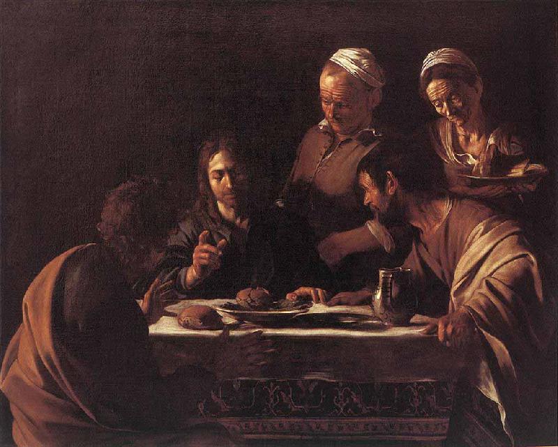 Caravaggio Supper at Emmaus oil painting picture