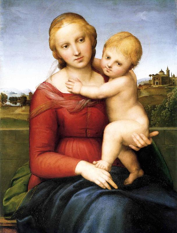 Raphael Small Cowper Madonna oil painting image