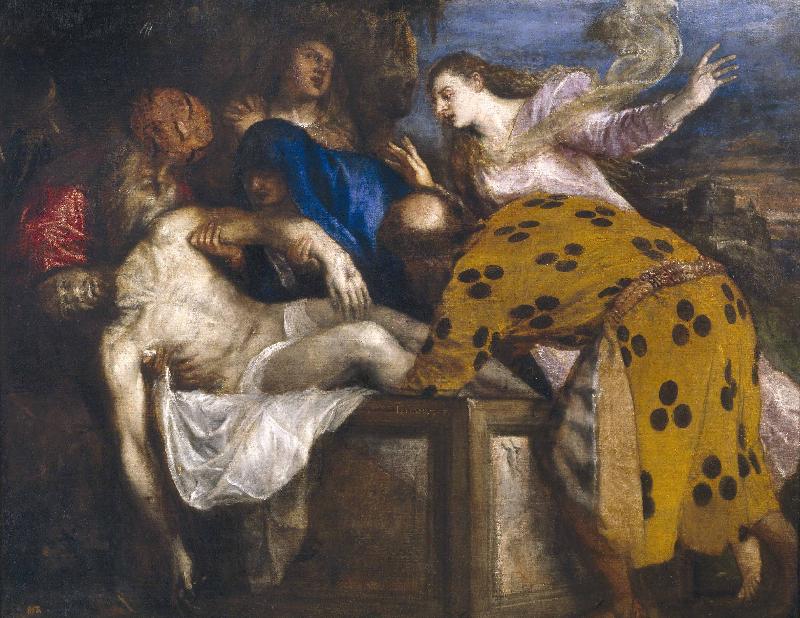 Titian The Burial of Christ oil painting image