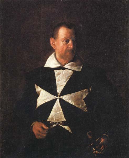 Caravaggio Portrait of a Knight of Malta oil painting picture
