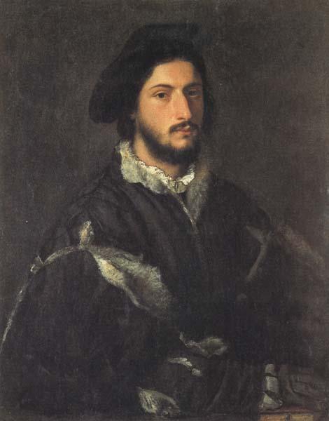 Titian Portrait of a Gentleman France oil painting art