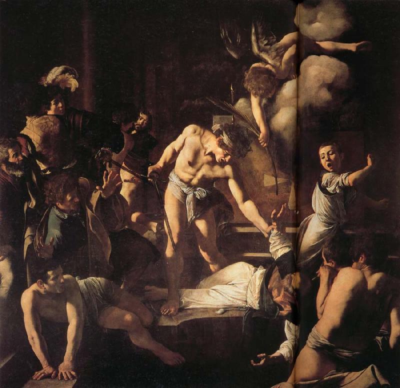 Caravaggio Martyrdom of St.Matthew France oil painting art