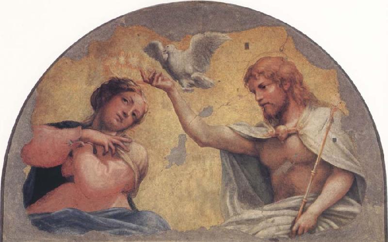 Correggio Coronation of the Virgin oil painting image