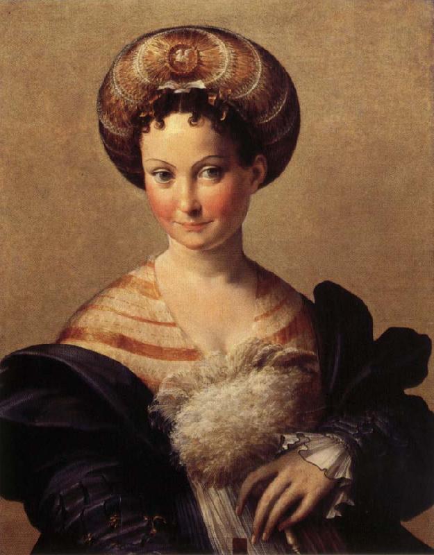 PARMIGIANINO Portrait of a Young Woman France oil painting art