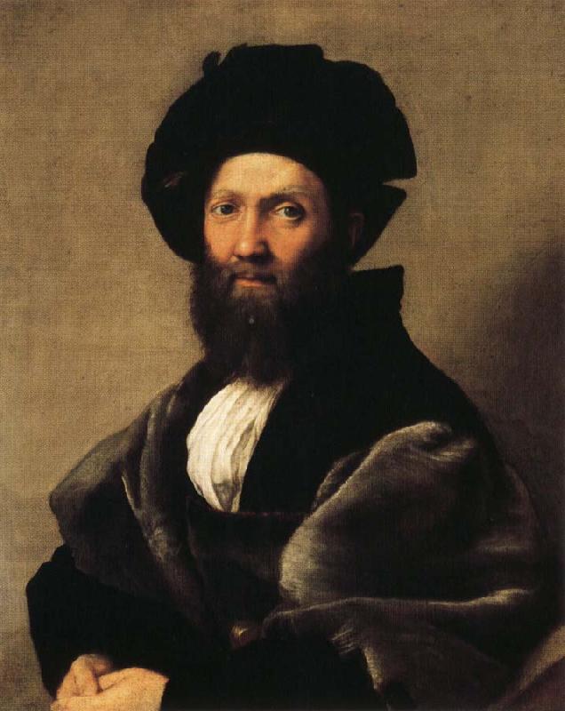 Raphael Portrait of Count Baldassare Castiglione France oil painting art