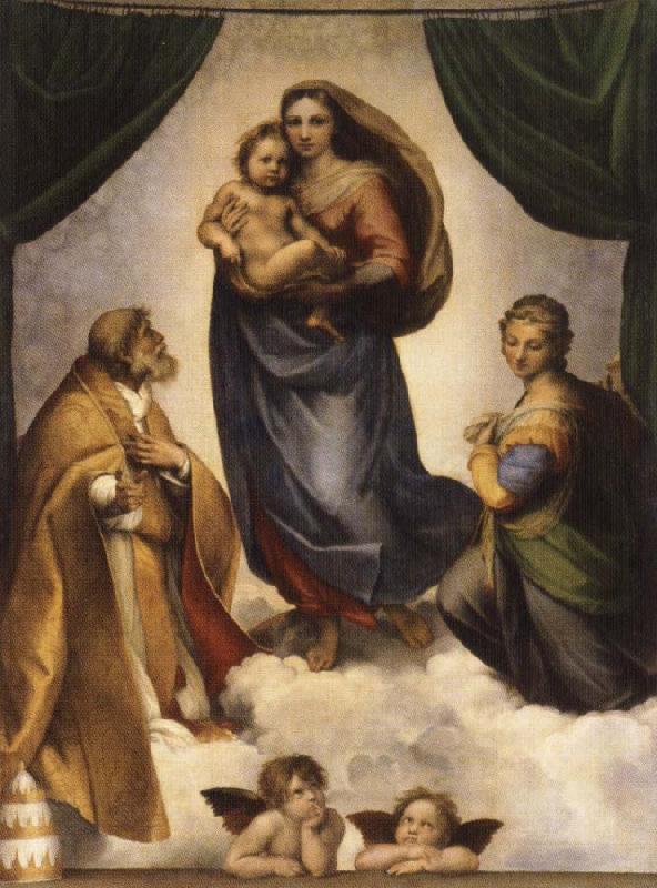 Raphael The Sistine Madonna France oil painting art